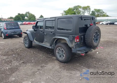 2016 Jeep Wrangler Unlimited Rubicon Hard Rock z USA, uszkodzony, nr VIN 1C4HJWFG5GL343869